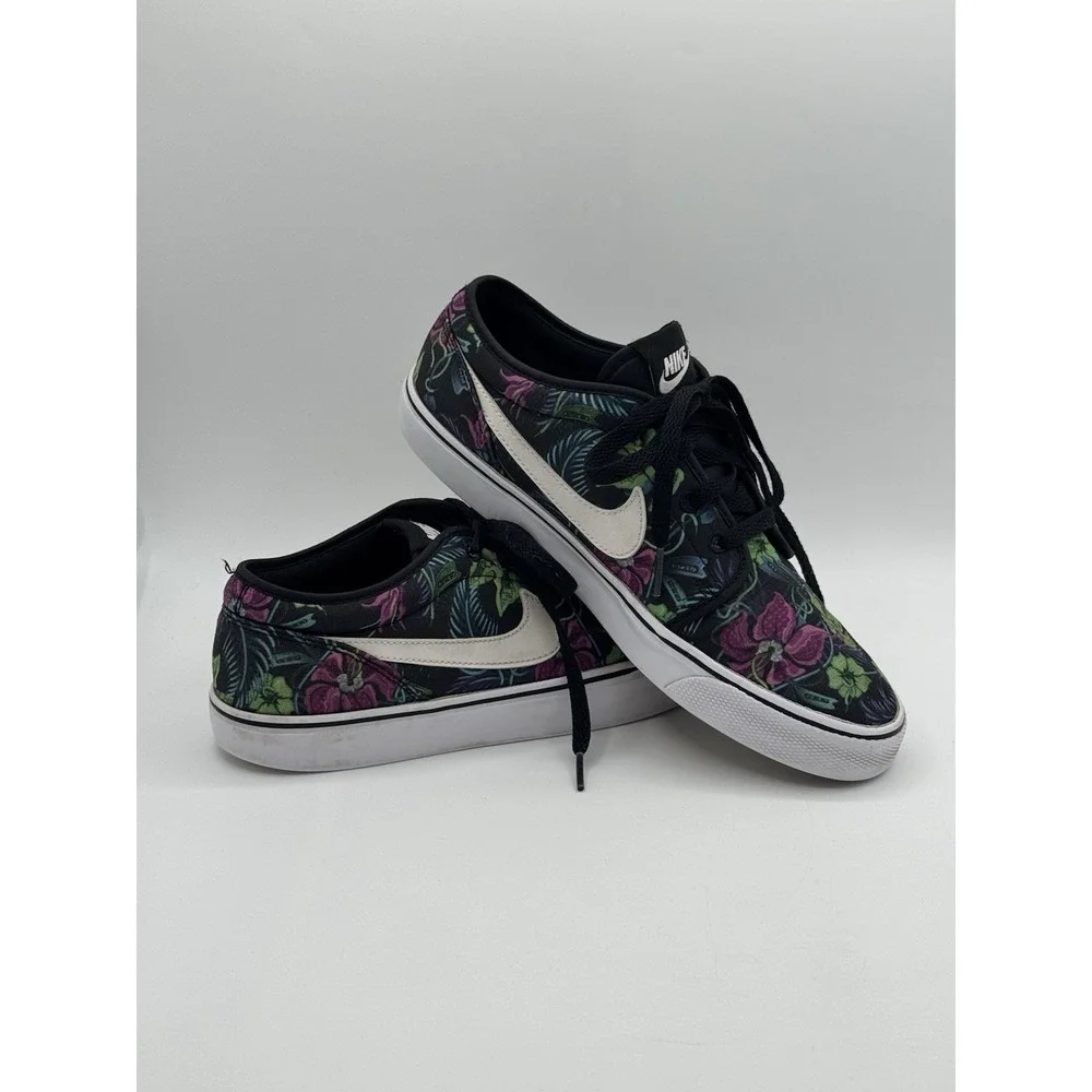 Nike Toki Low Mens Size 8 Shoes Floral Textile Hawaiian Sneakers 631697-011